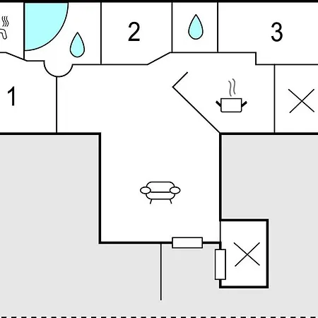 Sletten Hadsund I Hébergement de vacances Hadsund
